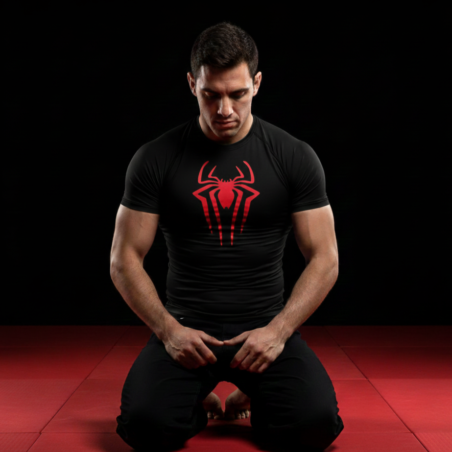 Rash Guard Spiderman