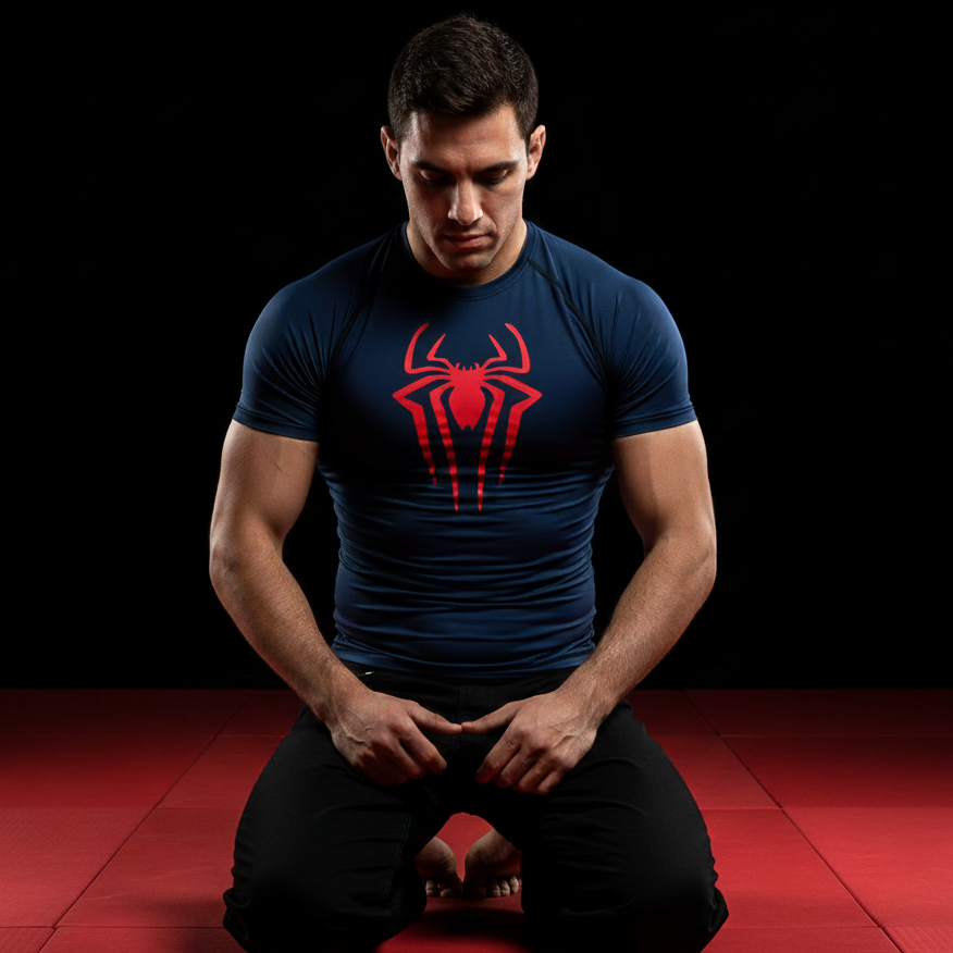 Rash Guard Spiderman