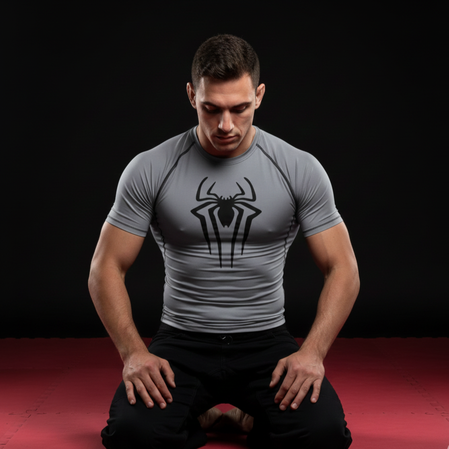 Rash Guard Spiderman